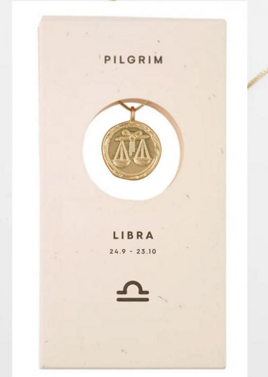 libra zodiac gold crystal