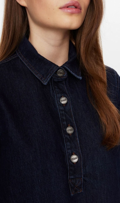 705192 dark blue denim