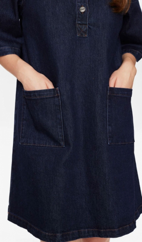 705192 dark blue denim