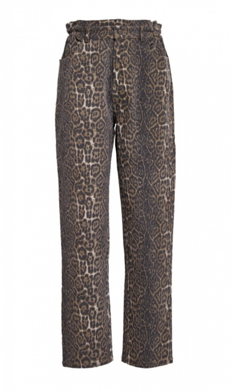 MI6579 brown leo print