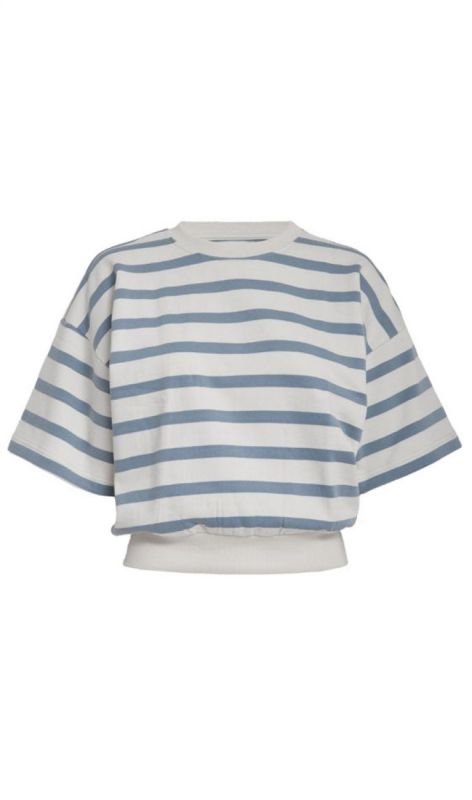 MI6659 ice blue stripe