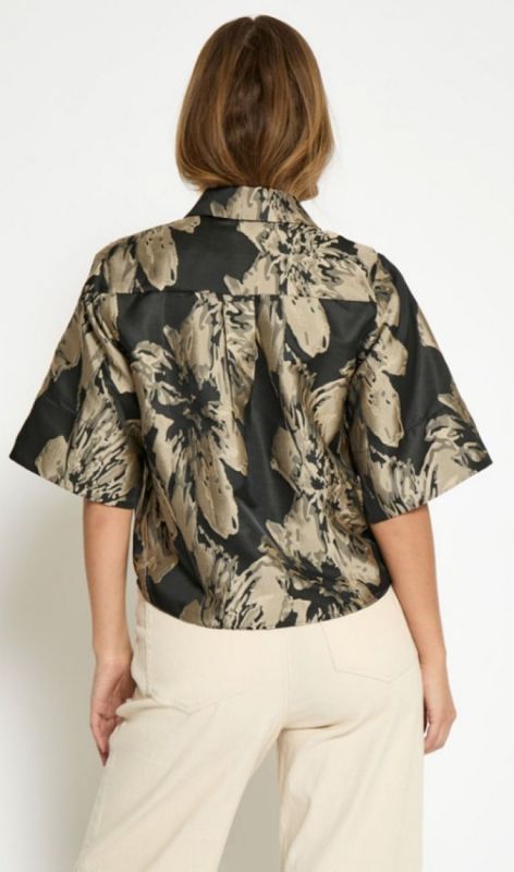 PC8383 black jacquard