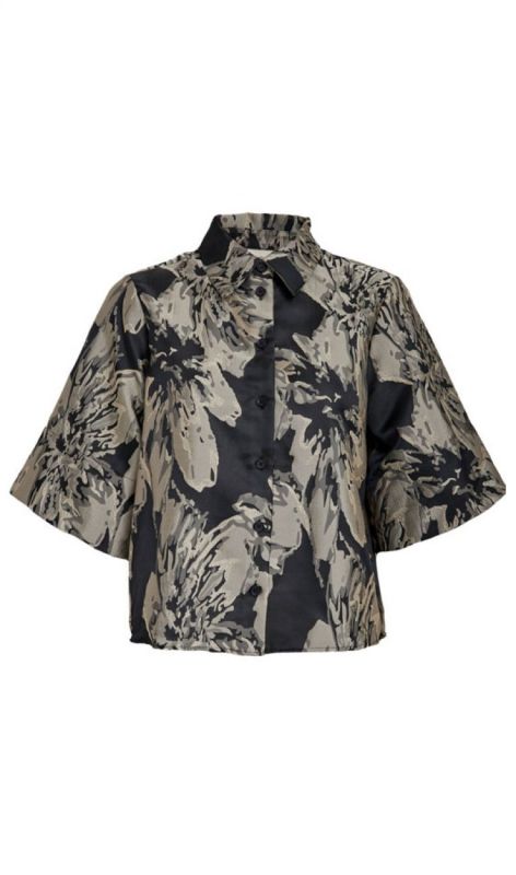 PC8383 black jacquard